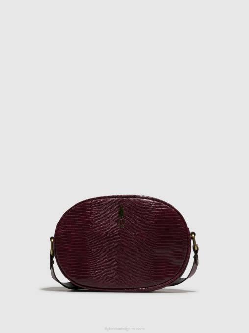 Bordeaux Fly London vrouwen crossbodytassen caos724 V2B0793
