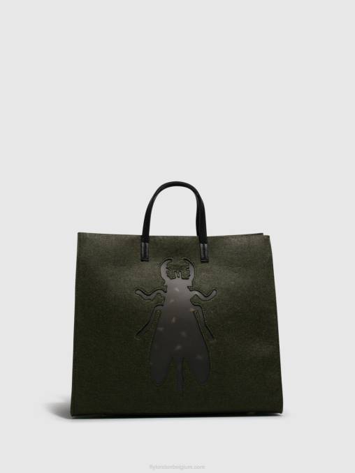 dk groen Fly London vrouwen handtassen amur702 V2B0794