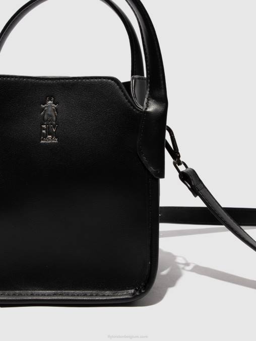 zwart Fly London vrouwen handtas tassen both714 V2B0778