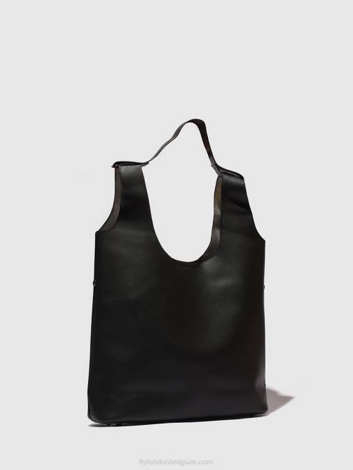 zwart Fly London vrouwen schoudertassen deja737 V2B0785