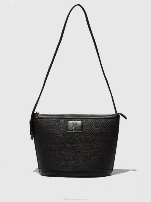 zwart Fly London vrouwen schoudertassen doni732 V2B0788