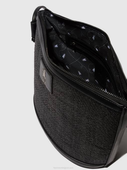 zwart Fly London vrouwen schoudertassen doni732 V2B0788